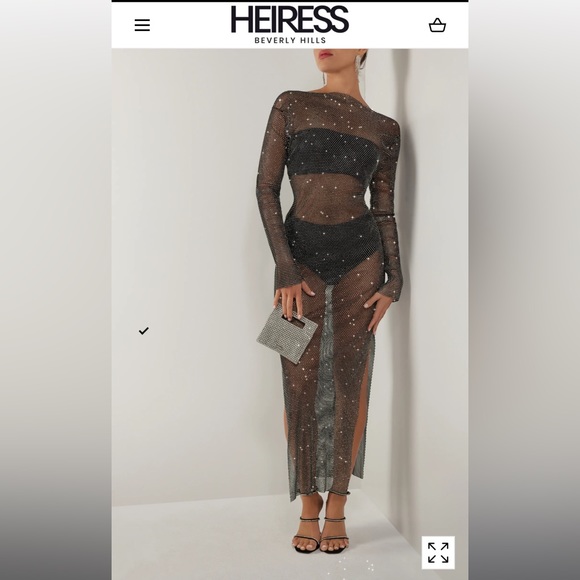HEIRESS BEVERLY HILLS SPARKLY DRESS - Picture 3 of 5